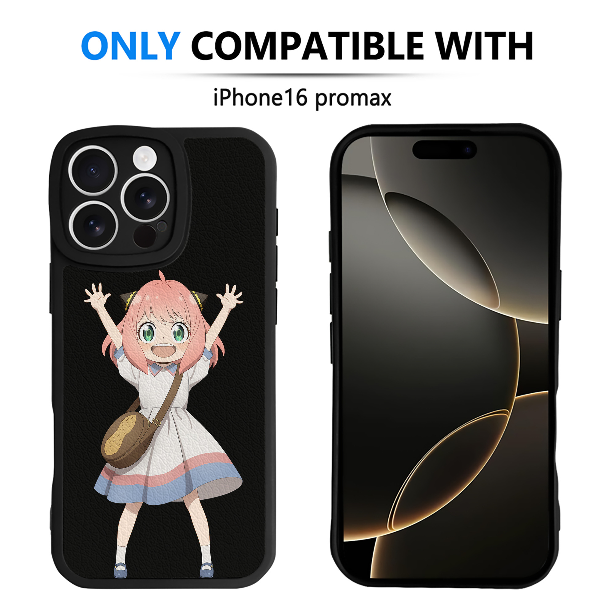 （画像用） SPY×FAMILY间谍家家酒 【iPhone 16シリーズ対応】シリコンスマホケース（レザー調） 材質：シリコン